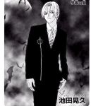  monochrome necktie rosario+vampire suit yoshii_kiria 