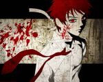 blood male red_eyes red_hair redhead rosario+vampire 