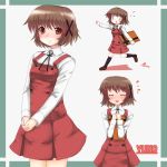  hidamari_sketch kt2 school_uniform short_hair sketchbook yuno 