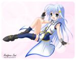  flipper mahou_shoujo_lyrical_nanoha mahou_shoujo_lyrical_nanoha_strikers one_thighhigh reinforce_zwei single_thighhigh thighhighs 