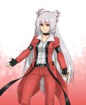  cosplay fujiwara_no_mokou houtengeki king_of_fighters rugal_bernstein rugal_bernstein_(cosplay) solo touhou 