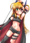  belts elbow_gloves gloves mahou_shoujo_lyrical_nanoha mahou_shoujo_lyrical_nanoha_strikers misana vivio whip 