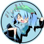  chibi jum_(parallel_parasol) kawashiro_nitori solo touhou 