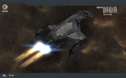  3d brown_background caldari_state_(eve_online) clouds combat_ship_(eve_online) commentary company_logo company_name copyright_logo copyright_name cruiser_(eve_online) english_commentary eve_online fire flying glowing highres ishukone_corporation_(eve_online) logo maya_(medium) military_vehicle no_humans official_art outdoors photoshop_(medium) radio_antenna realistic science_fiction shadow space spacecraft star_(sky) starry_sky_background thrusters vehicle_focus vehicle_name warp_(eve_online) ymir_jonsson 