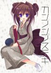  japanese_clothes kannon_ouji kimono original purple_eyes violet_eyes yukata 