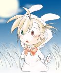  bunny_ears highres mahou_shoujo_lyrical_nanoha mahou_shoujo_lyrical_nanoha_strikers rabbit_ears sketch tatsuki_yuuta vivio 