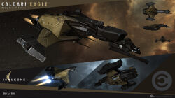  3d absurdres advanced_ship_(eve_online) assault_ship_(eve_online) brown_background caldari_state_(eve_online) clouds combat_ship_(eve_online) commentary company_logo company_name copyright_logo copyright_name cruiser_(eve_online) dated emblem english_commentary english_text eve_online fire flying glowing hangar highres ishukone_corporation_(eve_online) logo maya_(medium) military_vehicle moa_(eve_online) multiple_views nebula no_humans official_art outdoors photoshop_(medium) radio_antenna realistic science_fiction space spacecraft star_(sky) starry_sky_background tech_2_ship_(eve_online) thrusters vehicle_focus ymir_jonsson 