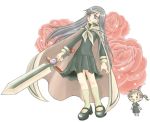  maria-sama_ga_miteru ogasawara_sachiko sword tsunpun weapon 