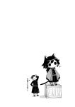  .com_(cu_105) 2boys animal_ear_fluff animal_ears arm_up cat_boy cat_ears cat_tail character_request chibi crate gloves greyscale hand_on_hip jacket kemonomimi_mode kimetsu_no_yaiba long_hair long_sleeves low_ponytail male_focus miniboy monochrome multiple_boys open_clothes pants paw_gloves paws ponytail sleeves_past_wrists sparkle standing sweat tail tomioka_giyuu translation_request white_background wide_sleeves wiping_forehead wiping_sweat 