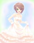  dress heterochromia rozen_maiden short_hair souseiseki wedding_dress 