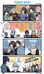 1boy aged_down animal_ears belle_(zenless_zone_zero) caesar_king_(zenless_zone_zero) fox_ears hoshimi_miyabi jane_doe_(zenless_zone_zero) kulojawa long_hair medium_hair mouse_ears multiple_girls nicole_demara short_hair tsukishiro_yanagi wise_(zenless_zone_zero) zenless_zone_zero zhu_yuan