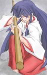  fighting_stance furude_rika higurashi_no_naku_koro_ni japanese_clothes miko staff 