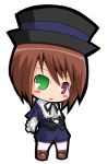  crossdressing frills hat heterochromia lowres pac-man_eyes pacman_eyes pantyhose rozen_maiden souseiseki suntail top_hat 