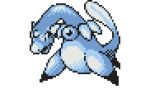  3d animated animated_gif aquaria beta_pokemon blue_theme commentary cortoony creature english_commentary lowres multiple_sources no_humans pixel_art pokemon pokemon_(creature) pokemon_(game) pokemon_gsc pokemon_gsc_beta solo spinning transparent_background 