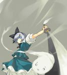  charinko_fox ghost hitodama konpaku_youmu konpaku_youmu_(ghost) myon skirt sword touhou weapon yaegashi_nan 