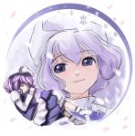  hirosato letty_whiterock purple_hair snowflakes touhou 