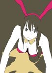  breasts bunny_ears bunny_girl bunnysuit gomunagagutsu long_hair necktie original pantyhose rabbit_ears tanaka_hirotaka 