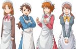  brown_eyes brown_hair crossed_arms futaba_channel hidoi kudoi maid medoi modoi nijiura_maids tears twintails v_arms 