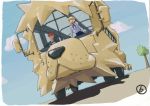  car dumb_and_dumber emiya_shirou fate/stay_night fate_(series) lion motor_vehicle nekobus parody saber vehicle 