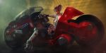  1girl 3d absurdres akira cosplay eripom-moonwall ground_vehicle highres huge_filesize legs motor_vehicle motorcycle 