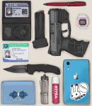 absurdres d-sawa613 gun heckler_&amp;_koch highres original police weapon 