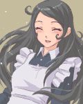  blush closed_eyes lowres maid open_mouth shimano_natsume smile 