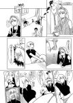  anthsolo comic kaibutsu_oujo lilianne monochrome 