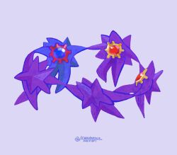  alternate_color artist_name blue_gemstone chest_jewel commentary dance_(matisse) fine_art_parody franchescovaccari gem holding_hands mega_pokemon mega_starmie no_humans official_alternate_color parody pokemon pokemon_(creature) pokemon_focus red_gemstone shiny_pokemon simple_background starmie symbol-only_commentary 