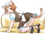  animal_ears cat_ears maid original tail ueyama_michirou 