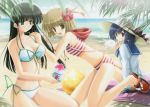  beach eternal_sky ikegami_akane summer swimsuit torii_sakune yuuki_alice 