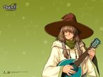  green hat instrument mabinogi mandolin robe tagme 