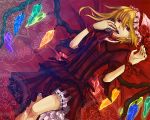  flandre_scarlet lying muffin muffins redcrown touhou 