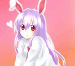  bad_id bunny_ears long_hair necktie purple_hair rabbit_ears reisen_udongein_inaba touhou 