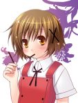  pocky satakeyura school_uniform serafuku yuno 