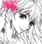  earrings flower jewelry macross macross_frontier sheryl_nome 