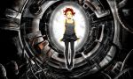 pantyhose red_hair redhead science_fiction scifi skirt stockings thigh-highs thighhighs 