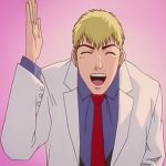  1boy anime cigarette great_teacher_onizuka onizuka_eikichi 