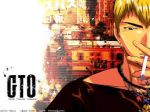  1boy anime cigarette great_teacher_onizuka onizuka_eikichi 