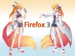  firefox firefox3 fox_ears fox_tail highres os tail thighhighs 