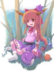  chains gourd horns ibuki_suika nanatsuki touhou 