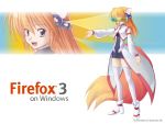  firefox firefox3 fox_ears fox_tail highres os tail visor 