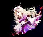  blonde_hair hat long_hair popoin ribbon ribbons touhou yakumo_yukari 