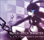  black_rock_shooter black_rock_shooter_(character) blue_eyes chain chains hatsune_miku lowres midriff navel ruppa solo vocaloid 