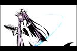  masato_(stealth_wind_second) oekaki patchouli_knowledge purple_hair reading touhou 