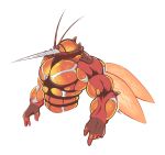  artsy-rc buzzwole commentary english_commentary from_side gen_7_pokemon highres no_humans pokemon pokemon_(creature) profile signature simple_background solo ultra_beast upper_body white_background 