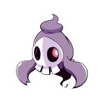 artsy-rc commentary duskull english_commentary full_body gen_3_pokemon highres looking_at_viewer no_humans pokemon pokemon_(creature) signature simple_background solo white_background 
