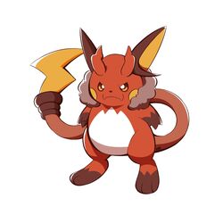  artsy-rc beta_pokemon commentary english_commentary full_body gorochu highres looking_at_viewer no_humans pokemon pokemon_(creature) pokemon_(game) pokemon_rgby pokemon_rgby_beta prototype simple_background white_background 