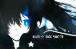  black_rock_shooter_(character) blue_eyes haru_(settkaalice) long_hair solo twintails 