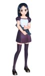  barrette dress gun gunslinger_girl h&amp;k_vp70 hair_ornament hairclip handgun pistol purple_thighhighs thigh-highs thighhighs vp70 weapon zettai_ryouiki 