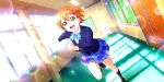  blush green_eyes hoshizora_rin love_live!_school_idol_festival_all_stars orange_hair school_uniform short_hair smile 